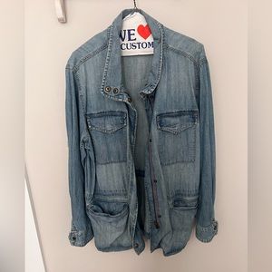 Chaps jean jacket - size L